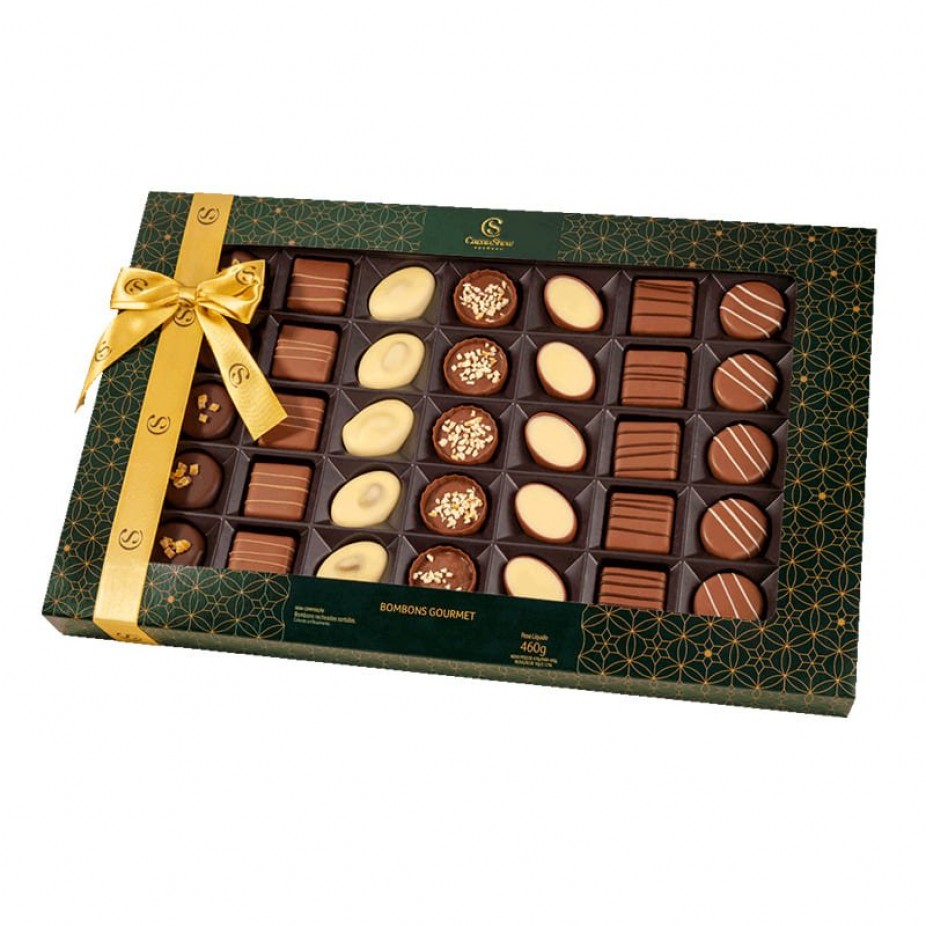 Caixa de Chocolates Gourmet Cacau Show 460g