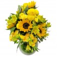 Large Sunshine Sunflower Arrangement