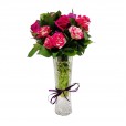Arranjo com Mini Rosas Ternura