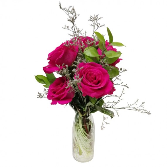 Pink Colombian Roses Arrangement