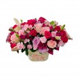 Arrangement with Mini Roses, Cloves and National Roses
