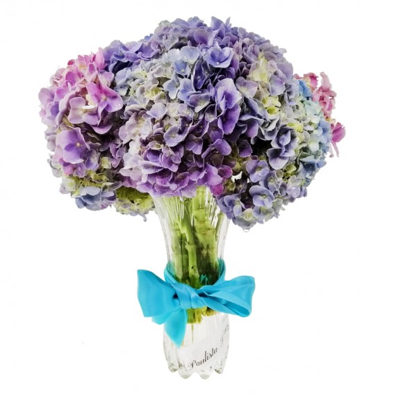 Arrangement with Hydrangeas