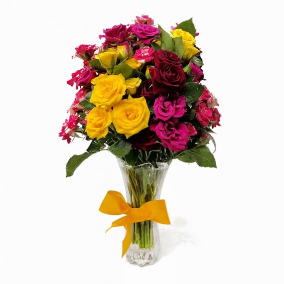 Charming Mini Roses Arrangement