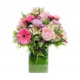 Large Arrangement with National Roses, Lilies, Gerberas and Astromelia