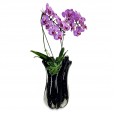 Large Murano Glass Vase - Courtesy Medium Orchid