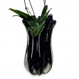 Large Murano Glass Vase - Courtesy Medium Orchid