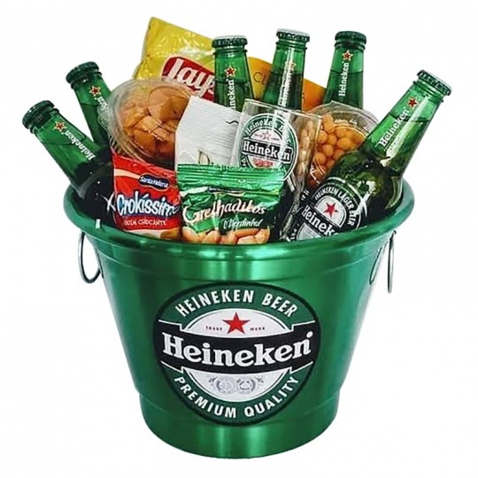 Balde Heineken com Petiscos