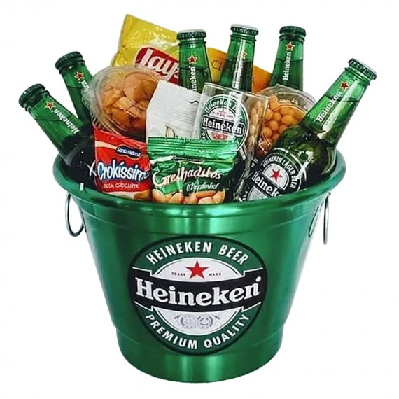 Balde Heineken com Petiscos