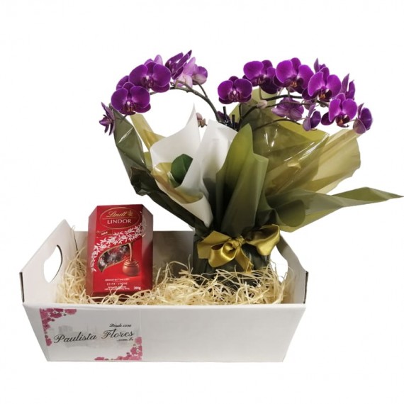 Sweet Orchid Basket III