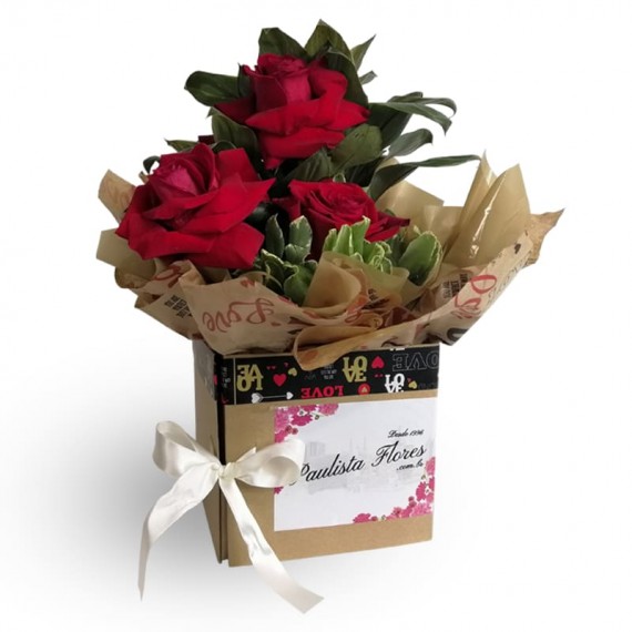 Surprise Sweet Box with Roses II