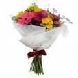 Large Bouquet with Mini Roses, Gerberas and Astromelia