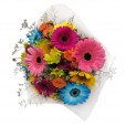 Large Bouquet with Mini Roses, Gerberas and Astromelia