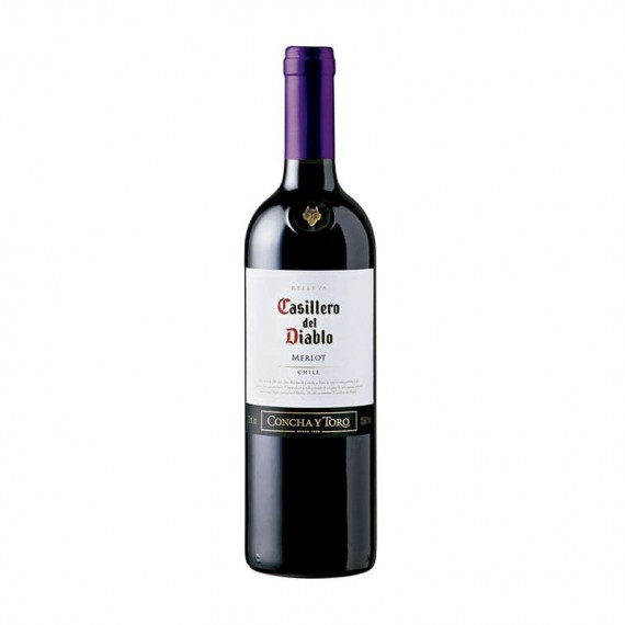 Red Chilean Wine Concha Y Toro CASILLERO DEL DIABLO Reserva Merlot