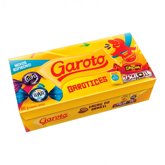 Caixa de Bombom Chocolate Garoto 300g