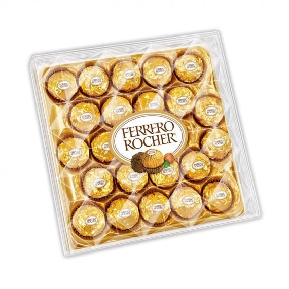 Chocolate Ferrero Rocher Caixa com 24 unidades