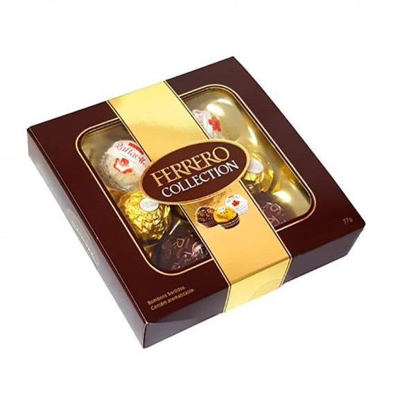 Chocolate Ferrero Rocher Collection Caixa com 07 unidades