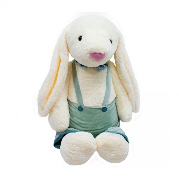 Bunny with Green Suspender and Tie 51cm - Plush