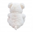 Urso de Pelúcia Branco com Coração Te Amo - 40 cm