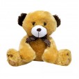 Brown Teddy Bear and Dark Brown Ears - 27 cm