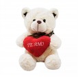 White Bear Heart Love You 40cm - Plush