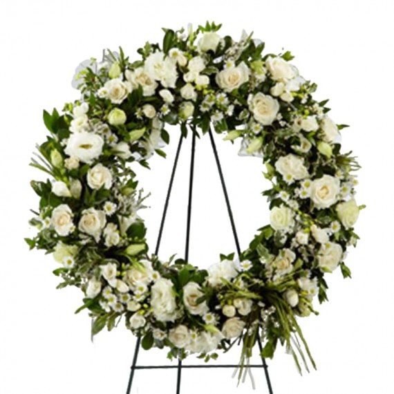 Wreath of Flowers American II 