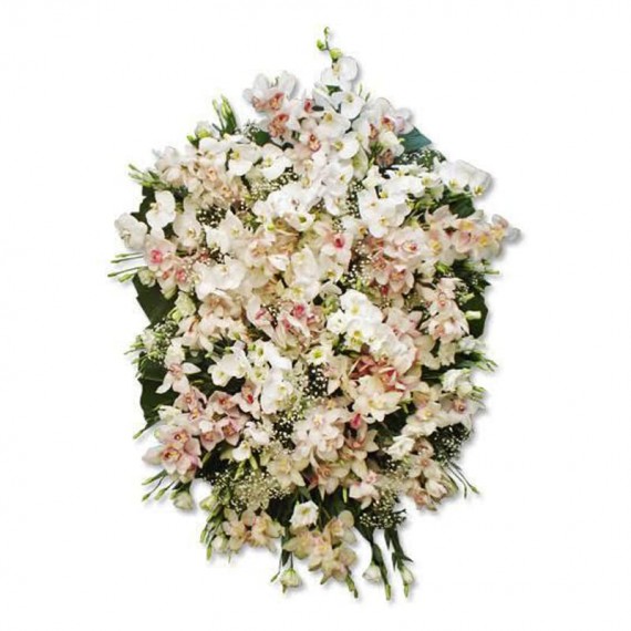 Charm Orchid Wreath