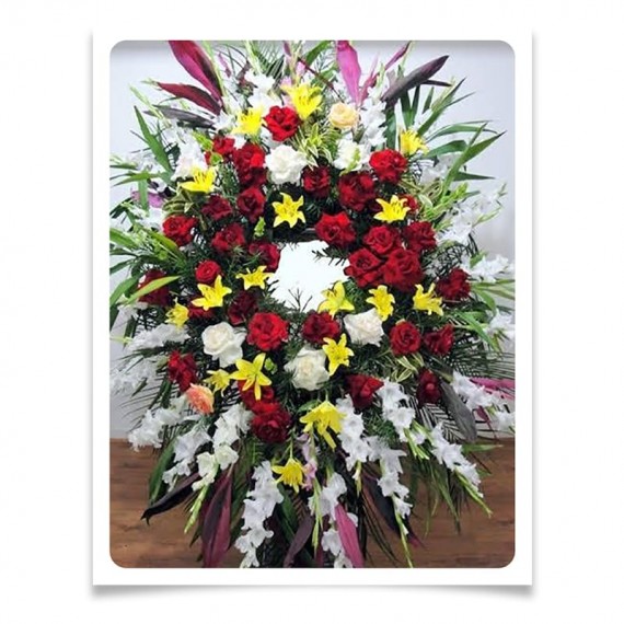 Wreath of Flowers Elegance