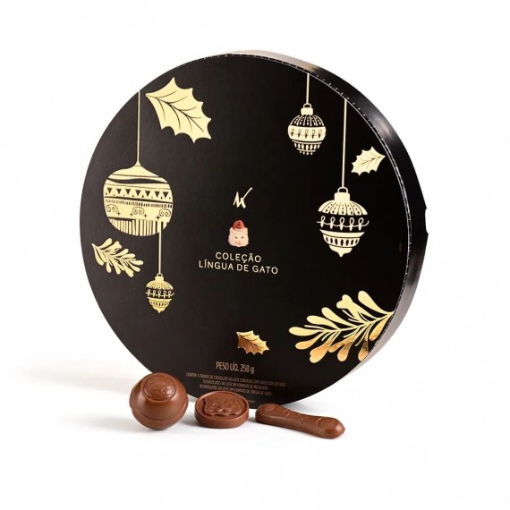 Chocolates Kopenhagen Coleção Língua de Gato Natal 258G