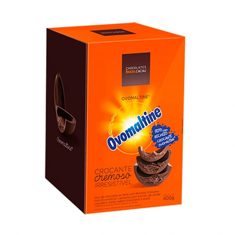 Ovo de Páscoa Brasil Cacau Ovomaltine® 400g